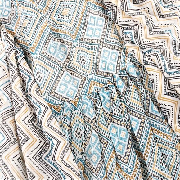 Talitha Women's Maghreb Pinted Silk-Georgette V-Neck Maxi Dress‎ Size S  NEW - Picture 6 of 7